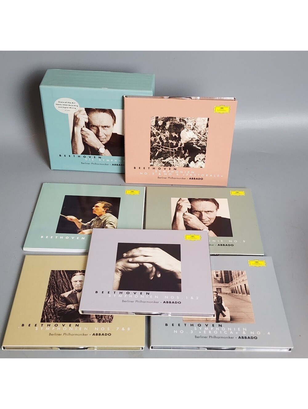 Beethoven Die Symphonien Claudio Abbado Berliner Philharmoniker 5-CD Box Set